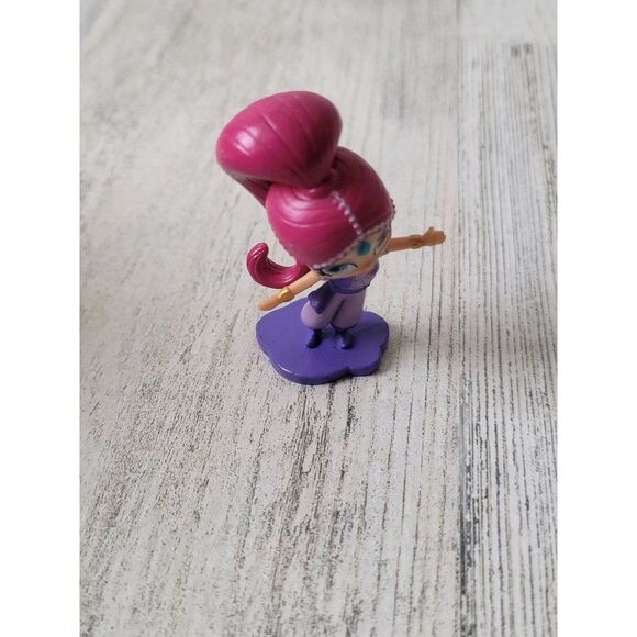 Miniature Shimmer shine pink hair toy figure - Picture 1 of 5